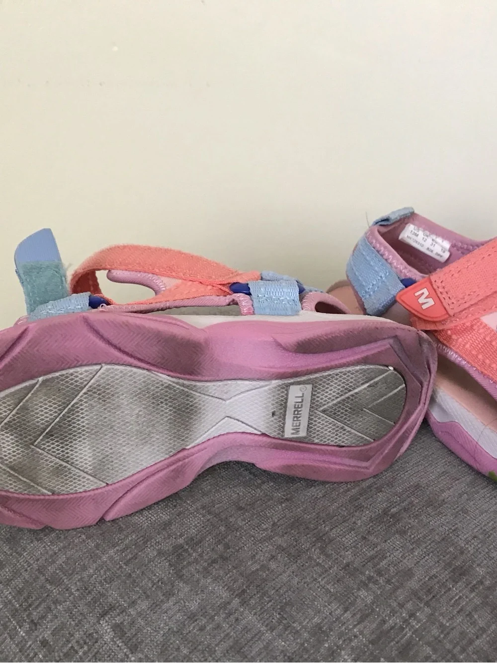 Bundle of kids shoes converse, croc, merrell Kids shoes